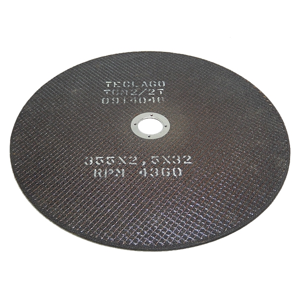 Disco de corte para metalografia 350X2,5X32mm – TCM2